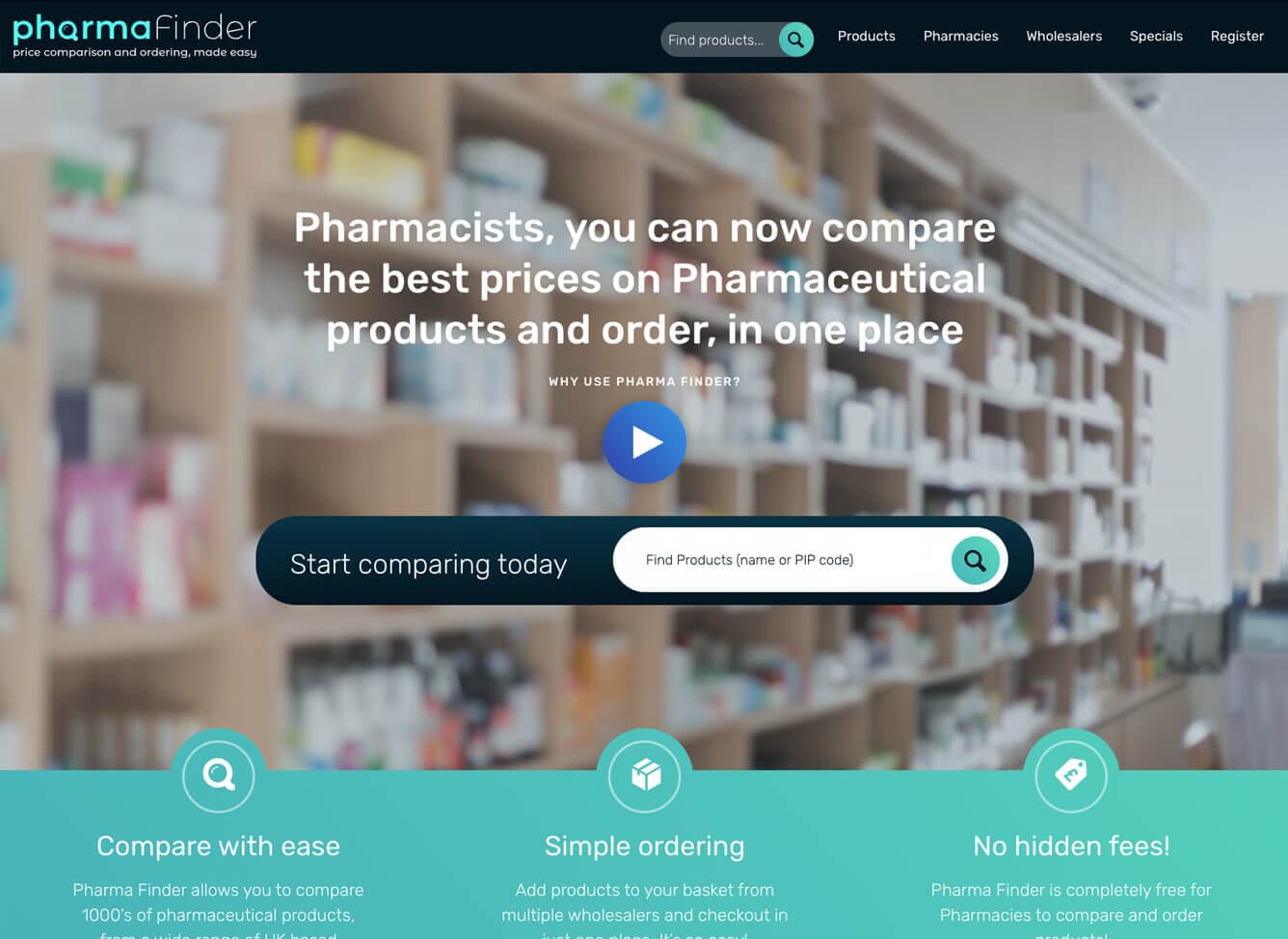 pharmafinder comparison website pharmafinder comparison website