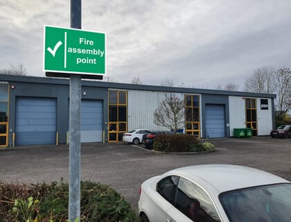 Fire Assembly Point Sign Fire Assembly Point Sign
