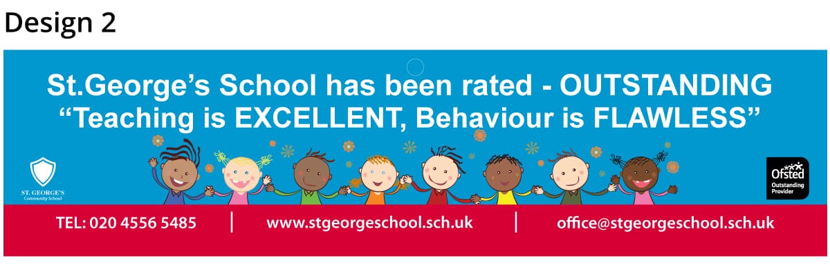 Ofsted Banner Design 2 Ofsted Banner Design 2