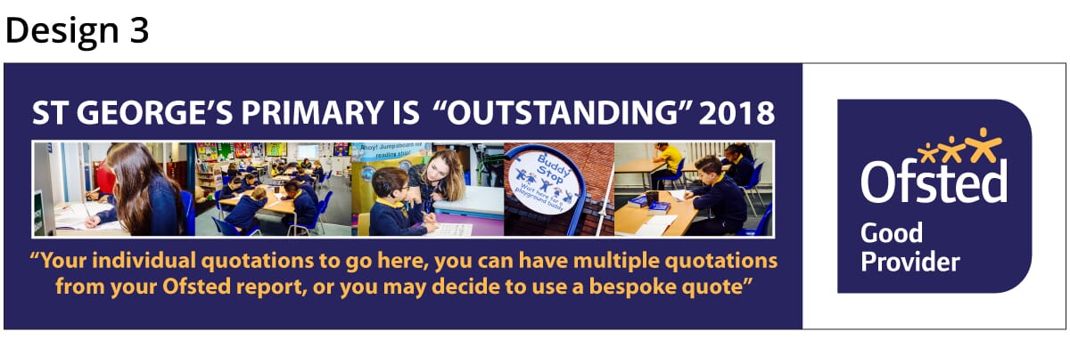 Ofsted Banner Design 3 Ofsted Banner Design 3