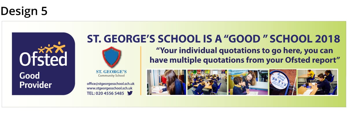 Ofsted Banner Design 5 Ofsted Banner Design 5