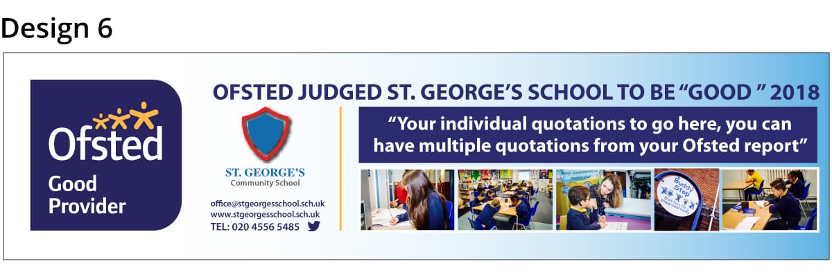 Ofsted Banner Design 6 Ofsted Banner Design 6