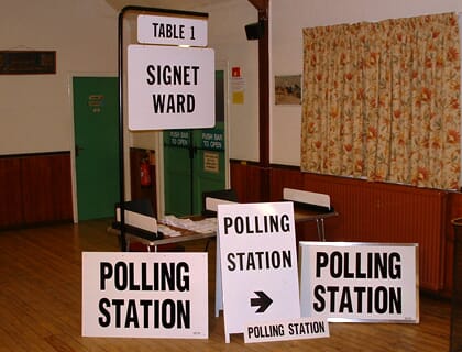 Polling Station Signs Polling Station Signs