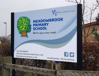 School Sign School Sign