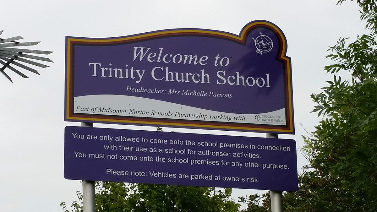 School Sign