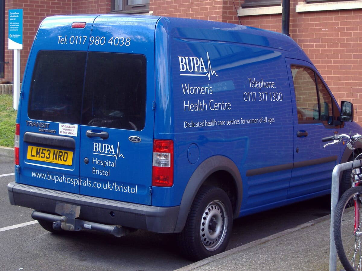 Custom Van Sign Writing