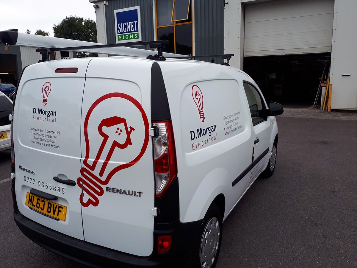 Van Graphics on a Van